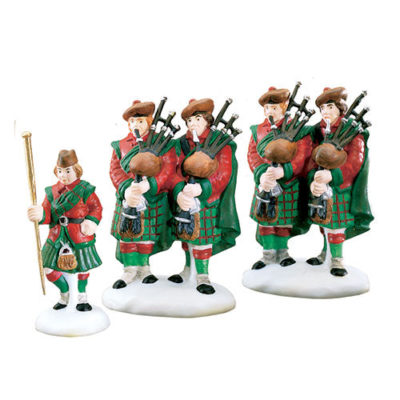 Dept 56 Ten Pipers Piping - #X Dickens Village 58386