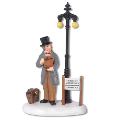 Dept 56 Dickens Submitting His First Manuscript Dickens Village 58428