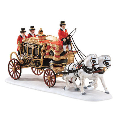 Dept 56 The Queen's Parlimentary Coach Dickens Village 58454