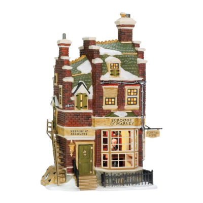 Dept 56 Scrooge & Marley's Counting Hs A Christmas Carol 58483