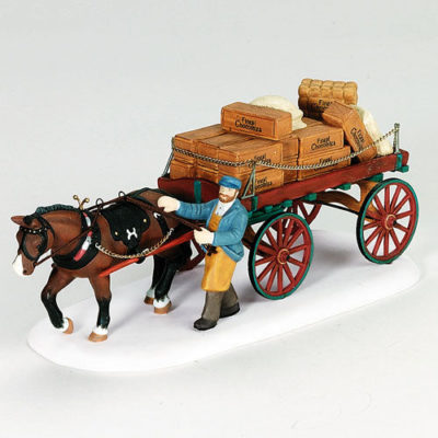 Dept 56 Gourmet Chocolates Delivery Wagon Dickens Village 58523