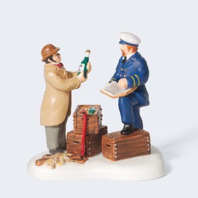 Dept 56 Checking The Ship's Manifest Dickens Village 58599