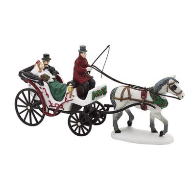 Dept 56 A Carriage Ride For The Bride Christmas in the City 58901