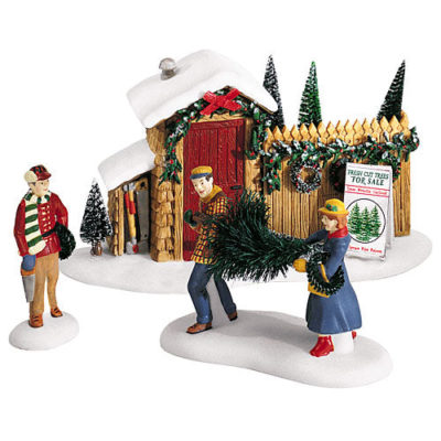 Dept 56 Picking Out The Christmas Tree Christmas in the City 58959