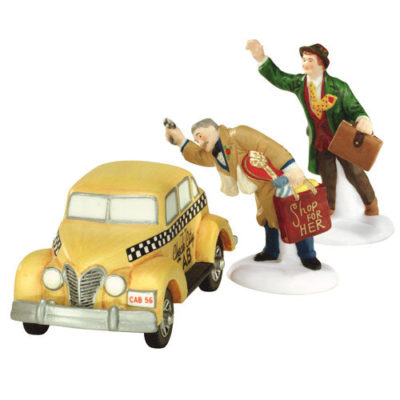 Dept 56 Hailing A Cab Christmas in the City 58961