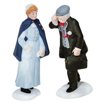 Dept 56 City Professions - Doctor & Nurse Christmas in the City 58962