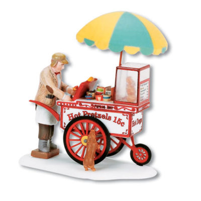 Dept 56 Pretzel Cart Christmas in the City 58973