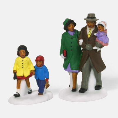 Dept 56 Family Out For A Walk Christmas in the City 58995