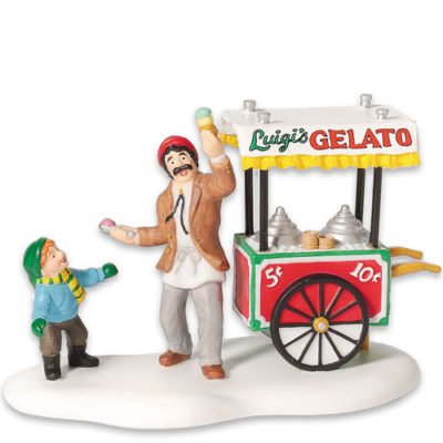 Dept 56 Luigi's Gelato Treats Christmas in the City 59448