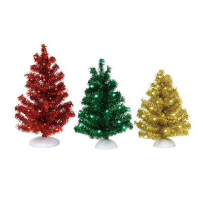 Dept 56 Magical Tinsel Trees Village Accessories 6001732