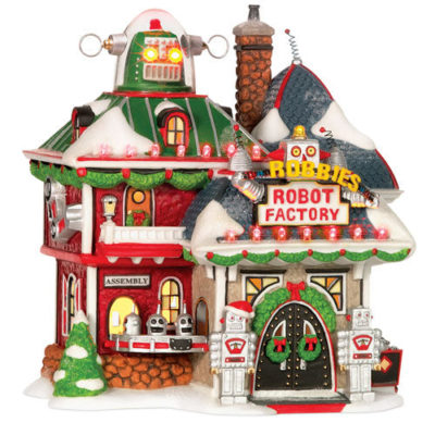 Dept 56 Robbie's Robot Factory North Pole Series 799998
