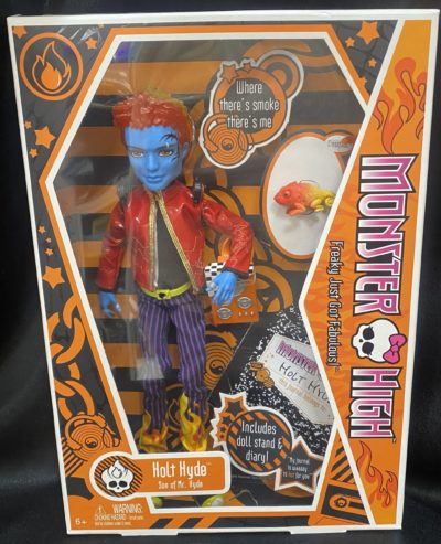 Monster High 1st Wave Holt Hyde Son Of Mr Hyde Doll Mattel Nrfb