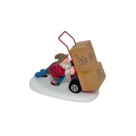 Dept 56 Delivering Real Plastic Snow North Pole Series 56435