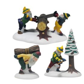Dept 56 Woodsman Elves North Pole Series 56308