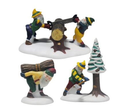 Dept 56 Woodsman Elves North Pole Series 56308