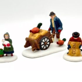 Dept 56 Harvest Seed Cart New England Village 56456