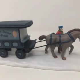 Dept 56 River Street Ice House Cart Christmas in the City 59595