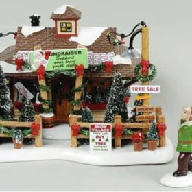 Dept 56 Lyndale Tree Lot Christmas Original Snow Village 799938