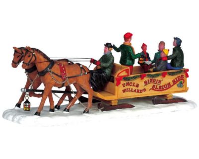 Lemax Village Singin' Sleigh Ride Table Accent 03330