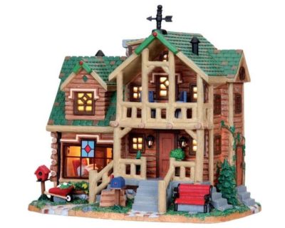 Lemax Village Timber Ridge Retreat Lighted Building 05024