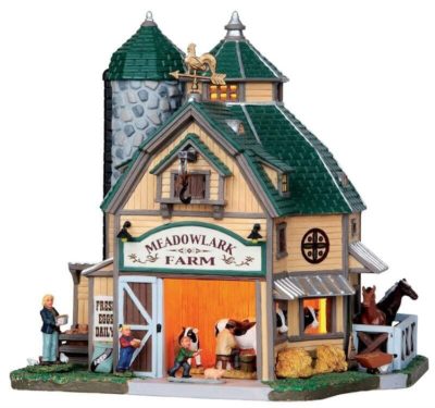 Lemax Village Meadowlark Farm Lighted Building 05075