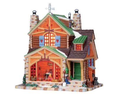 Lemax Village Cozy Cabin Lighted Building 05077