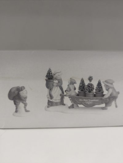 Dept 56 Delivering The Christmas Greens North Pole Series 56373