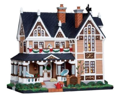 Lemax Village Country Cottage Inn Lighted Building 15225