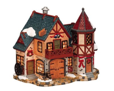 Lemax Village Wharton's Farm Lighted Building 15542