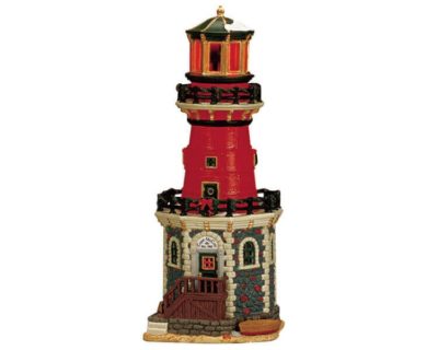 Lemax Village Cape Mccoy Lighthouse Lighted Building 15571