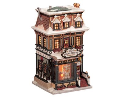 Lemax Village Amy's Bridal Shoppe Lighted Building 25653