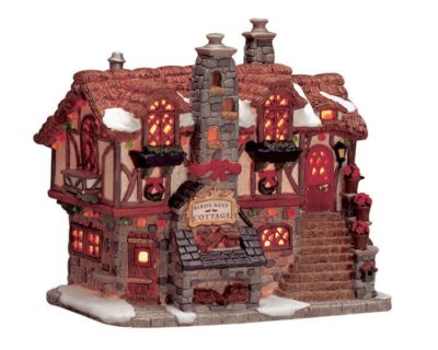 Lemax Village Birds Nest Cottage Lighted Building 25752
