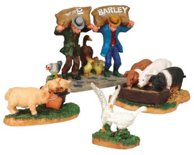 Lemax Village Honk Honk Squeak Squeal Table Accent 33406