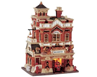 Lemax Village Engine Company No. 6 Lighted Building 45084 - Treasure ...