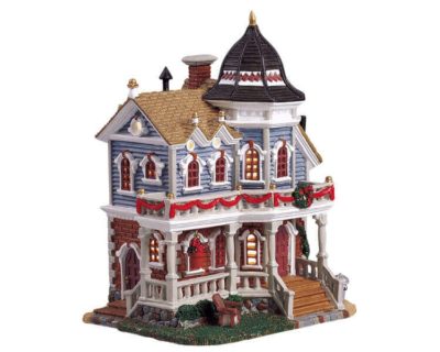 Lemax Village Wilson Residence Lighted Building 55207