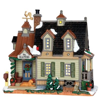 Lemax Village Slater's Homestead Lighted Building 65081