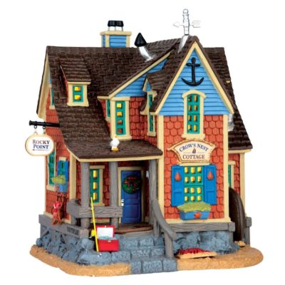 Lemax Village Crow's Nest Cottage Lighted Building 65084