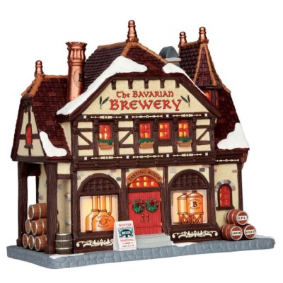 Lemax Village The Bavarian Brewery Lighted Building 65104