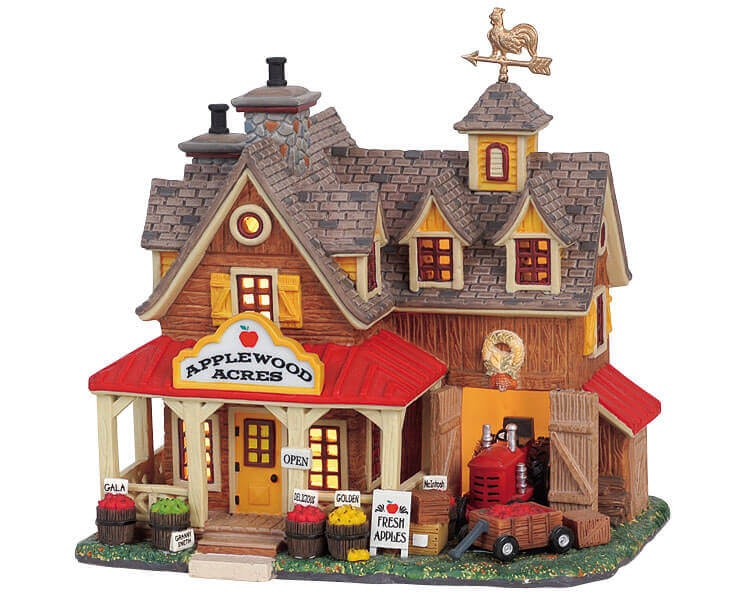 Lemax Village Applewood Acres Lighted Building 65364 - Treasure Trove ...