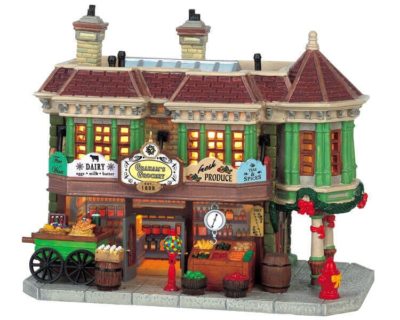 Lemax Village Graham's Grocery Lighted Building 65408