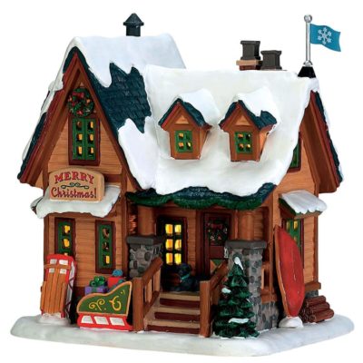 Lemax Village Williams Cabin Lighted Building 75200