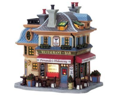 Lemax Village Fernando's Hideaway Lighted Building 75502