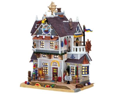 Lemax Village Captain Andrew's Residence Lighted Building 75510