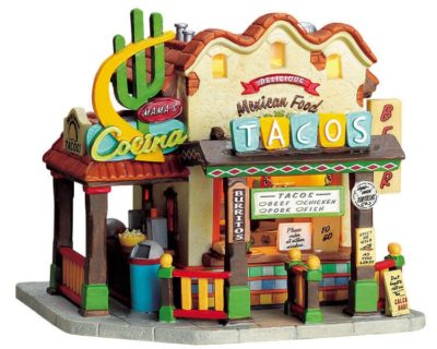 Lemax Village Mama's Cocina Lighted Building 75527
