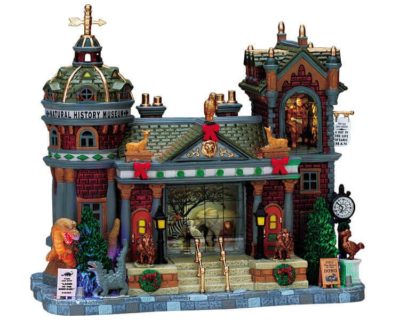 Lemax Village Natural History Museum Lighted Building 75537