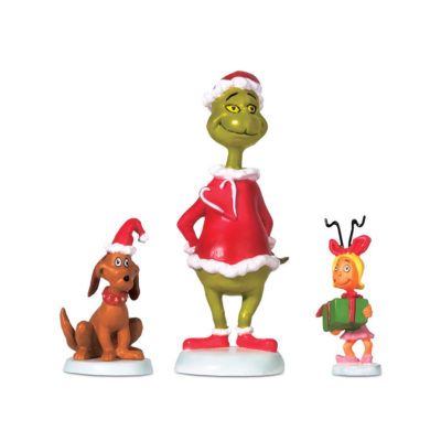 Dept 56 Grinch Max & Cindy-Lou Who Grinch Villages 804152