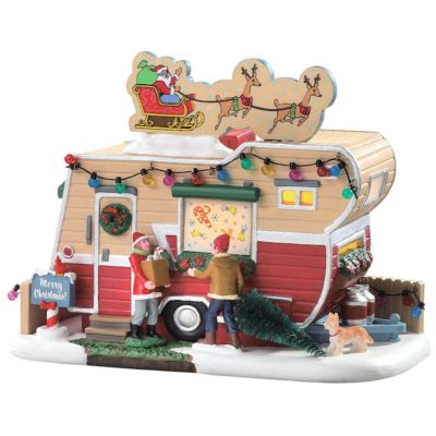 Lemax Village Camper Christmastime Lighted Building 85398