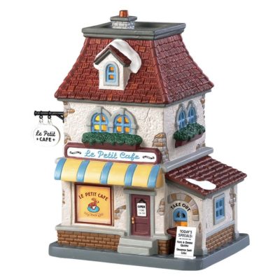 Lemax Village Le Petit Cafe Lighted Building 85412