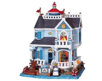Lemax Village Admiral Stevens' House Lighted Building 85756