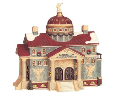 Lemax Village Kensington Art Museum Lighted Building 95349